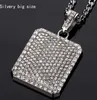 Niestandardowe 100% 14K Gold Moissanite Diamond Out Bling Pendant Mans Hip Hop Biżuteria