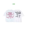 Мужские футболки Дизайнерские футболки Cp Мужские и женские футболки с короткими рукавами King Print Loose Summer High Street Japane Футболки с круглым воротником