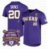 3 Dylan Crews 3 Dylan Crews LSU Tigers Camisa de beisebol 2023 College World Series Champions Paul Skenes Guidry Alex Bregman Aaron Nola Jake Fraley Gavin Dugas