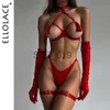 Slip Mutandine Ellolace Sensuale Nappa Fetish Lingerie Vedere Attraverso Reggiseno aperto Bilizna Set Hot Sexy Intimo Nudo Mutandine senza cavallo Set esotici x0625