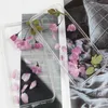 Torkade blommor 9-12 st naturligt pressad beonia blomma med evig körsbärsblomning för DIY bröllopinbjudningar Fotobokmärke presentkort
