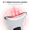 أجهزة العناية بالوجه EMS IPL لرفع وشد الرقبة مدلك كهربائي مكركرنت مزيل التجاعيد 7 ألوان LED Pon Face Beauty Device 230628