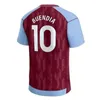 4XL 23/24 Футбольные майки WATKINS BAILEY DIABY DOUGLAS LUIZ MCGINN 2023 2024 Футбольная рубашка AsTOn VillaS COUTINHO BUENDIA PAU KAMARA ALEX MORENO мужские детские комплекты носков