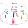 Recourbe-cils 1PCS Lady Professional Pêche Coeur Poignée Avec Peigne Clip Pince À Épiler Bigoudi Maquillage pour les femmes Cosmétiques 230627