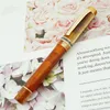 Stylos New Kaigelu 316a Fountain celluloïd stylo Beautiful marbre brun iridium ef / f / m Nib Pen Writing Office Business Ink Pen