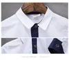 Clothing Sets Children Party Spring Wedding Suit For Boys Long Sleeves Shirts Suits And Blazers Handsome Set