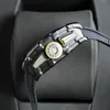 Fantástico Mecânico R i c h a r d Luxo Super estilo Relógios de pulso masculinos RM11 RM11-03 I3LC designer Moldura preta de alta qualidade para homens à prova d'água 0A3B