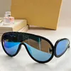 Sunglasses Designer Luxury Wave Mask LW40108I Large Frame Womens Glasses Acetate Fiber Fashion UV400 Protective with Original Box