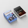 ملصقات لاصقة 55 قطعة مجموعة Kpop LE SSERAFIM ألبوم SAKURA KAZUHA CHAEWON Po بطاقات HD مطبوعة Pocards Lomo Card لمجموعة المشجعين 230626