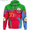 Moletons com capuz masculinos região africana outono e inverno novas roupas masculinas casual moletom com capuz solto estampado bandeira da eritreia moletom com capuz t23628