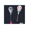 Favore di partito Led Pumpkin Shake Stick Halloween Flash Decor Light Up Ghost Witch Magic Wands Glow Sticks Prize Fancy Dress Puntelli Drop Dh5L2