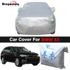 Cubre coche completo para BMW X5 20002022 exterior AntiUV parasol lluvia nieve viento protección SUV cubierta todo clima adecuadoHKD230628