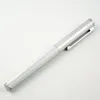 Pens Hongdian H1 Metal Srebrna Fontanna Pen aluminium Aluminium EF/F NIB Pisanie Pen Pen
