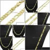 Chains 14K Yellow Real Solid Gold 8Mm Italian Link Chain Necklace 24 Inches Drop Delivery 2022 Jewelry Necklaces Pendants Dhh14 Dh2Gh
