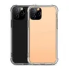 Transparent Shockproof Armor Phone Cases For iPhone 15 14 Plus 13 12 11 Pro Max X XS XR Samsung S24 S23 S22 Ultra Soft TPU Silicone Clear Cover