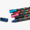 Markers 7colors POSCA Marker Pen Set for Animation Special Pop Poster Advertising Pen Graffiti Painting PC1M PC3M PC5M