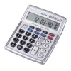 Calculators Musical Desktop Calculator 12digits Lcd Display Electronic Calculator Counter Big Buttons Time Date Show Alarm Clock Function