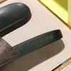 pantoufle tongs pantoufles en mousse sandales en caoutchouc pour hommes femmes pantoufles en cuir de vachette sandales de plage chaussures de luxe décontractées marron noir
