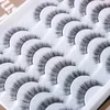 False Eyelashes 14Pairs Natural Thick Soft Fake 3D Faux Mink Lash Volume Long Fluffy Wispy Dramatic Eyelash Extension Wholesale Makeup 230627