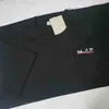 Męskie koszulki projektant francuskiej marki letnia koszulka Paris B nadruk domowy odzież mody mans damska litera fala graficzna xxl 3xl bawełniana jakość xi5L