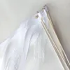 Confezione regalo 50 pezzi bacchette da sposa in nastro di pizzo bianco con campana d'oro 20 pezzi nastro da sposa fata bastone stelle filanti roteanti bacchette per oggetti di scena 230627