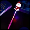 Led Light Sticks Flashing Up Glowing Rose Star Heart Magic Wands Party Night Activities Concert Carnivals Props Kids Toy Zm1017 Drop Dheb4