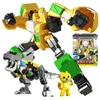 Action Toy Figures Mini Force Super Dino Power 2 Robot Combined Transformation Action Figure Special Edition Mecha Dinosaur Deformation Kids Toy 230627