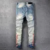 Amirs Designer Jeans Jeans pour hommes de qualité supérieure Nouveaux jeans pour hommes Mode Skinny Straight Slim Ripped Jean Élastique Casual Moto Biker Stretch Denim Pantalon