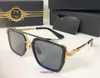 a Dita Mach Seven Top Original Lunettes de soleil design de haute qualité pour hommes Femmes Célèbre Classique Rétro Marque de luxe Lunettes Steampunk Homme Lunettes avec BOX CR1K