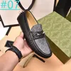 Mężczyźni UBieraj się Buty Mokasyna męskie designerskie designerskie swobodne trampki moda g skórzane zamsz patentowe kolce buty płaskie przyjęcie weselne Rozmiar 38-46