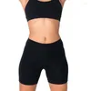 Shorts actifs 2023 femmes taille ventre contrôle entraînement Yoga noir Compression athlétique vélo course mince Stretch gymnastique collants