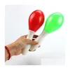 Noise Maker Light Up Maracas Party Led Glowing Shaker Shakers Flash Colors Toy Christmas Easter Halloween Concert Club Ktv Atmospher Dhe0Q