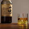 Бокалы для вина Japan 3D Mountain Whiskey Glass Glacier Old Fashioned Whisky Rock Glasses Whiskey-glass Деревянная подарочная коробка Кубок для водки Бокал для вина 230627