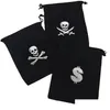 Confezione regalo Partymate Pirate Dstring Bag Moneta d'oro Gemma per Halloween Party Costume Cosplay Accessorio Decorazione. Drop Delivery Home Ga Dh685