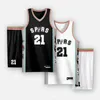 Nueva ropa de baloncesto de estilo americano, traje de uniforme de baloncesto, uniforme de equipo de partido de liga para niños y niñas, ropa de entrenamiento para niños