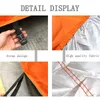 Covers Universal Orange Outdoor Sun Dust UV Protection Full Car Cover Waterproof Protector for BMW Audi Honda Hyundai KIAHKD230628