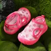 Flat Shoes Kids Summer Mesh Breattable Non-Skid Toddler Shoes 10m-4y Baby Boys Girls Candy Color Sandals Lätt skolskor Prewalker 230627