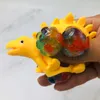 Decompression Toy Creative Tricky Dinosaur Squeeze Toys For Children adult Vented Grape Ball Pinch Decompression Antistress Squishy Toy 230627