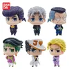 Action Toy Figures Anime Jojos Bizarre Adventure Action Figures Q Version Cashapon Figur PVC Toy Model Dolls Gifts for Children 230628