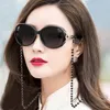 Eyeglasses Accessories Fashion Chain Imitation Pearl Beaded Trendy Women Outside Casual Sunglasses Accessory Necklace Gift Mask Hanging Rope 230628