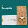 Makeup Scissors MRGREEN Hair Rounded Professional Stainless Steel Mustache Nose Beard Eyebrows Eyelashes Trimming Clippers 230627