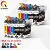 Supplies QSYRIANBOW For Brother LC123 Ink Cartridge Compatible MFCJ4510DW MFCJ4610DW Printer Ink Cartridge LC 123 MFCJ4410DW J4710DW