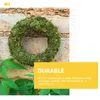 Flores decorativas Anel de musgo Decoração floral faça você mesmo Coroa de apanhador de sonhos Anéis de fabricação de natal Rattan Circle Material Xmas