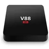 V88 fabricante vendas diretas de alta definição 4K rede player RK3228 sub tvbox TVBOX estoque 5G set-top box