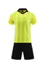 Respirant Quick-Drying Factory Wholesale Light Board Football Arbitre Vêtements Chemise unique à manches courtes pour adulte Match de football Arbitre C