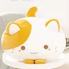 Pluche Kussens Kussens 50cm Kawaii Zwarte Kat Speelgoed Zacht Knuffeldier Kussen Pop Baby Speelgoed Plushie Kerstcadeau voor Kinderen Meisjes 230628