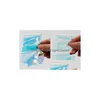 Çıkartma Çıkartmaları Holografik Parlak Lazer Tırnak Sanatı Folyo Kağıt Şeker Renkleri Glitter Cam Sticker Süslemeleri XB Bırak Teslimat Healt Dhpc9