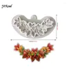 Baking Moulds Leaf Foliage Christmas Tree Pineal Cone Silicone Sugarcraft Mold Resin Tools Cupcake Fondant Cake Decorating