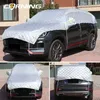 Exterieur Auto Cover Outdoor Accessoire Luifels Waterdichte Volledige Universele Voorruit Auto Covers Beschermen Hagel Proof Voor Suv VehicleHKD230628