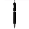 Ручки Новое пианино Black Mohn A1 Press Fountain Pen Perntable Extra Fine Nib 0,4 мм металлическая чернила с конвертером для письма